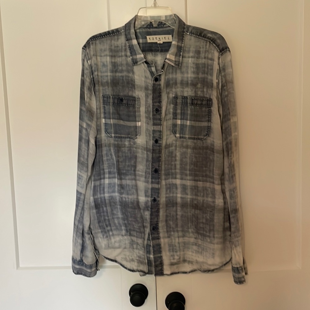Ezekiel Long-sleeve Button Up (worn once)